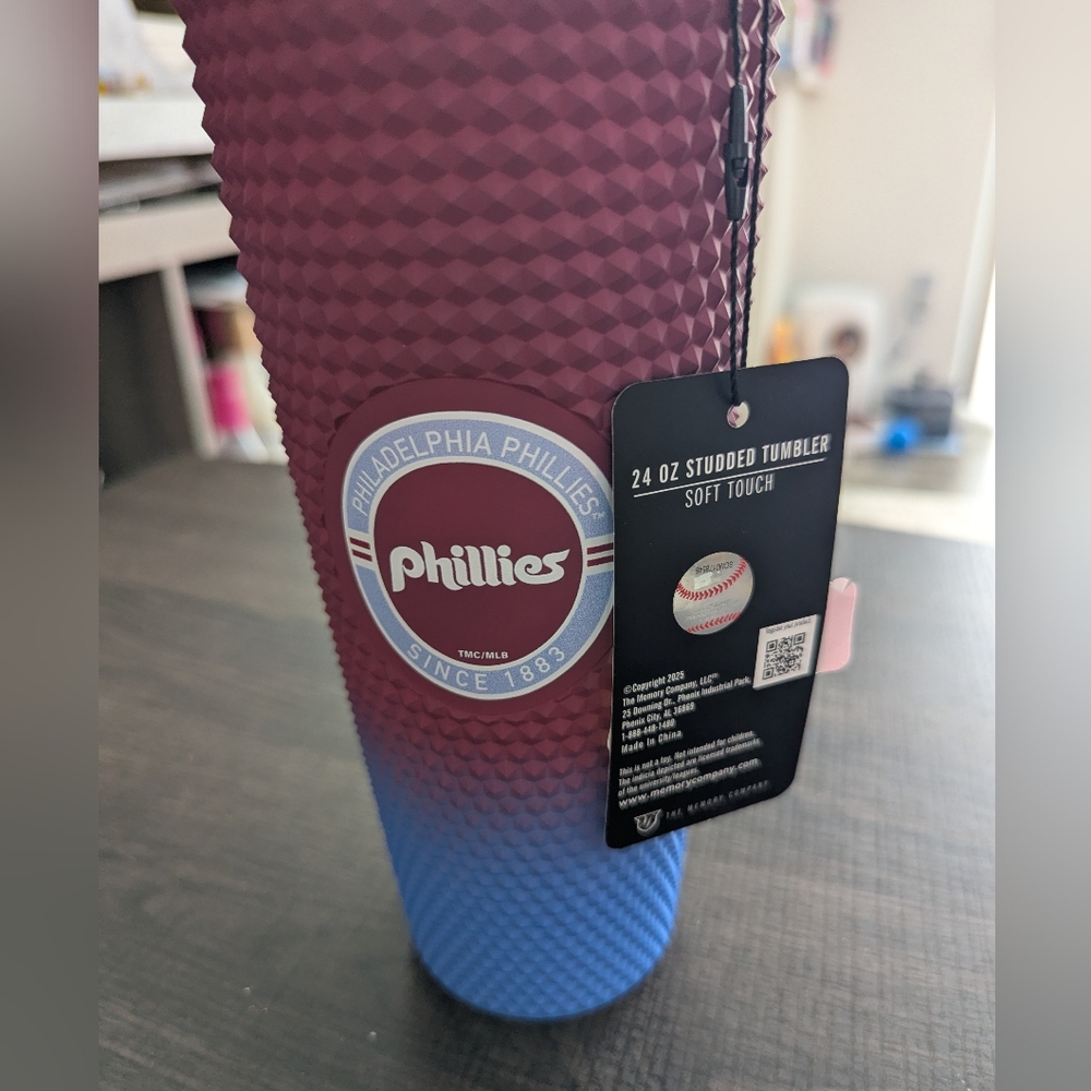 Philadelphia Phillies Tumbler Soft Sided - Picture 2 of 6